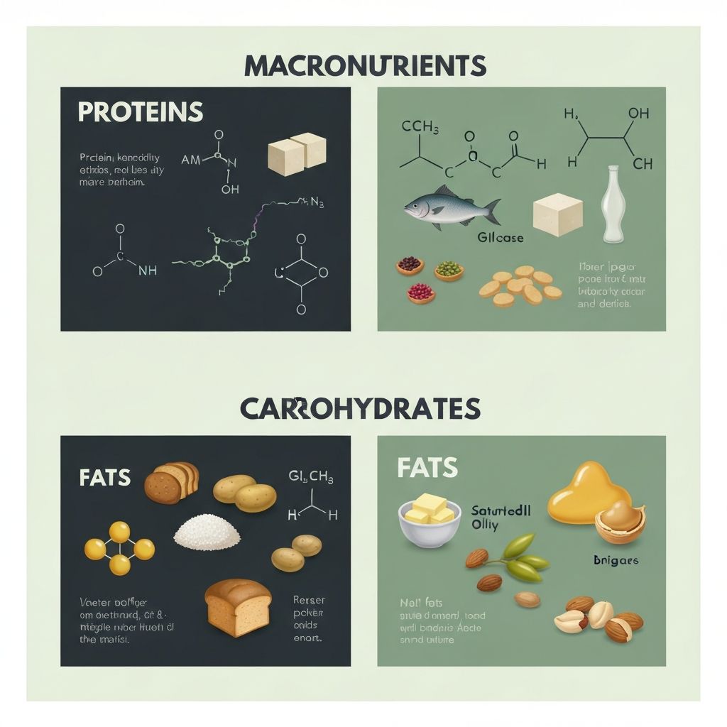 Macronutrient illustration